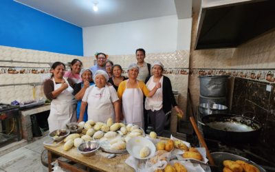 Proyecto “Crocantes y Crujientes”, ganadores del concurso Ideas que Transforman 2023 que busca potenciar emprendimientos comunitarios en comedores de Cálidda