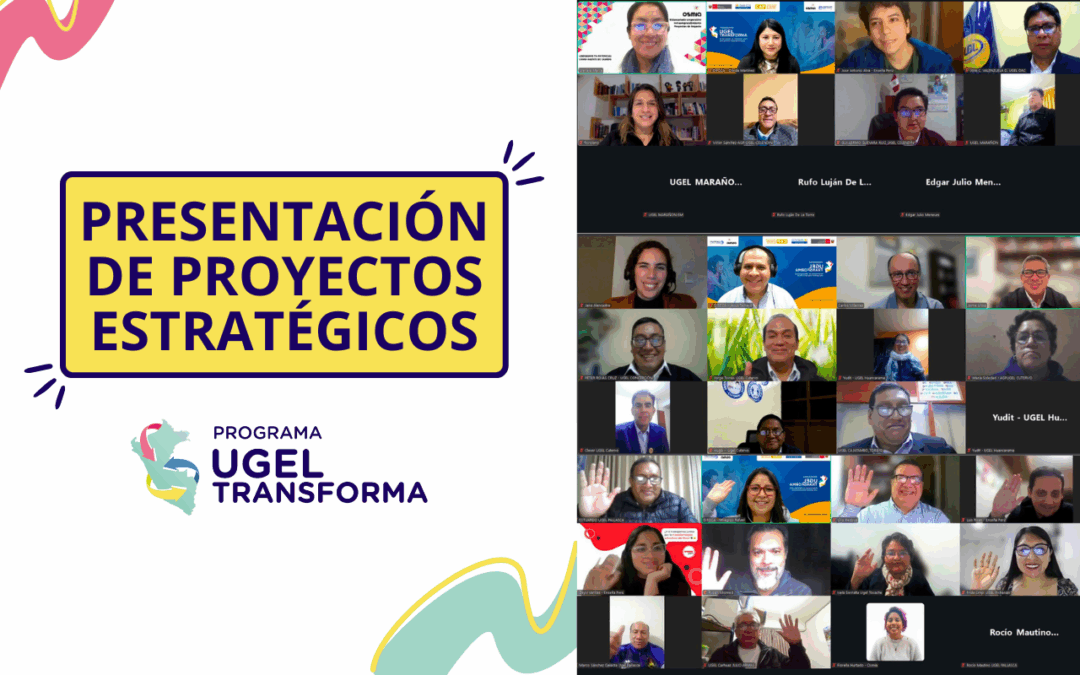 De la planificación a la acción: 12 directores de UGEL ya están dando forma a proyectos que transformarán la educación en sus territorios.